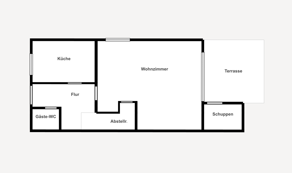 Grundriss Erdgeschoss